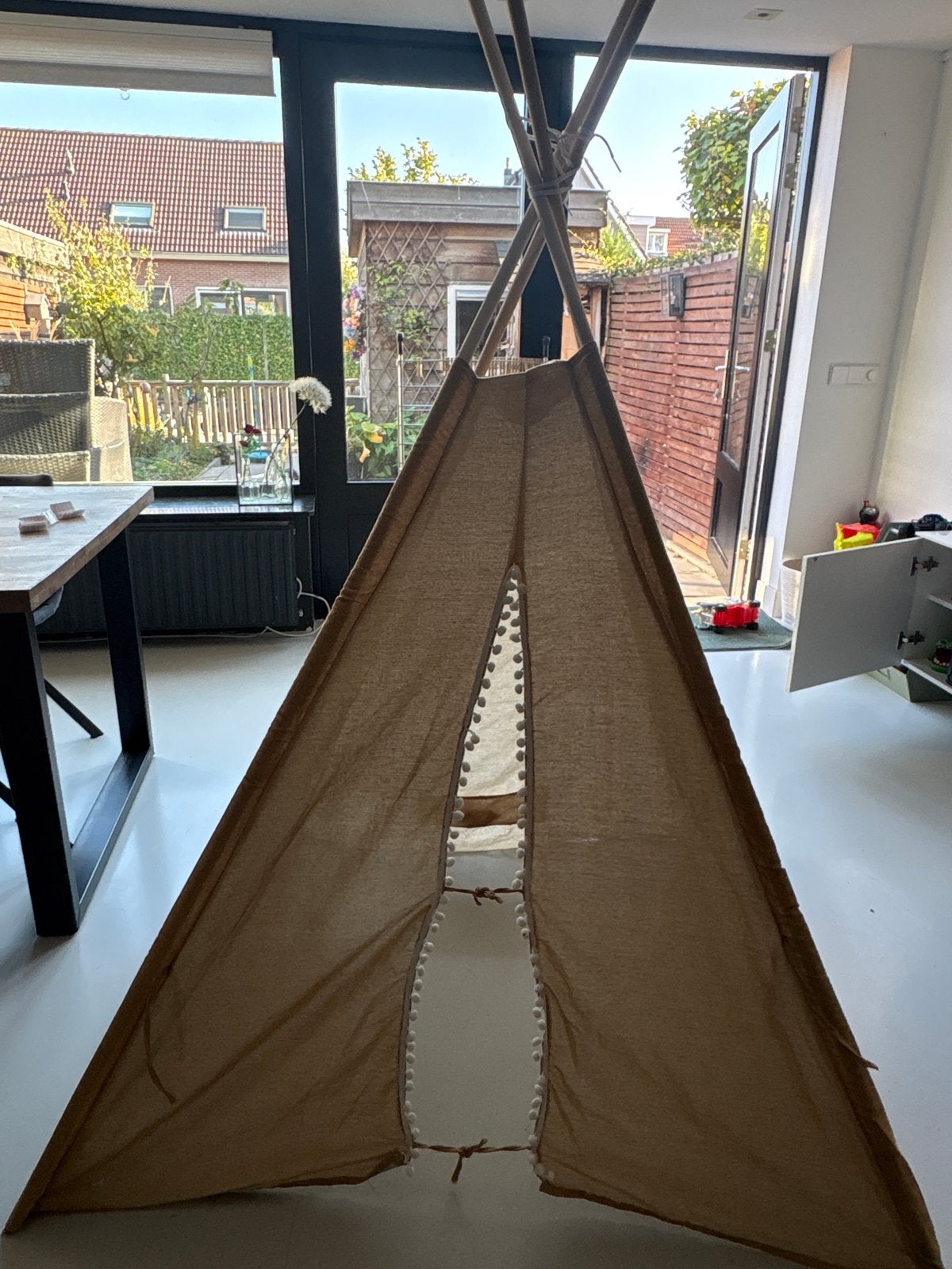 Leuke Speeltent / Tipitent voor Kinderen - Beige, Ophalen of Verzenden, Gebruikt