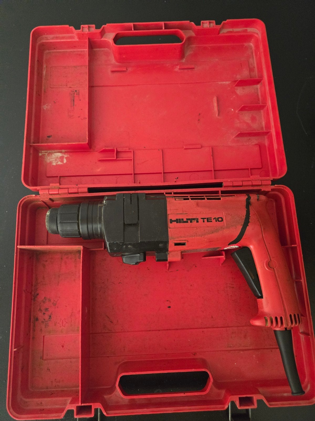 Hilti TE 10 Boorhamer met koffer, Doe-het-zelf en Verbouw, Gereedschap | Boormachines, Boor- en/of Breekhamer, Verzenden, Klopboormechanisme