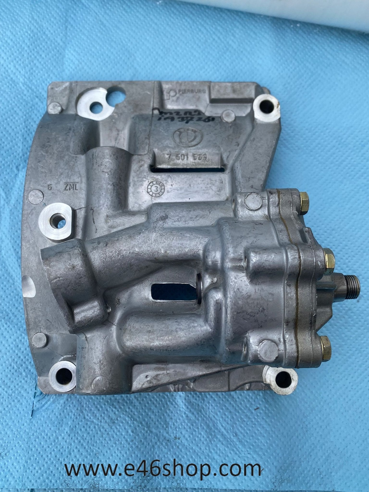 BMW E46 E39 E60 Z4 X3 X5  M54 OLIEPOMP OE 7501569 ZGAN, Gebruikt, -, -, Ophalen of Verzenden