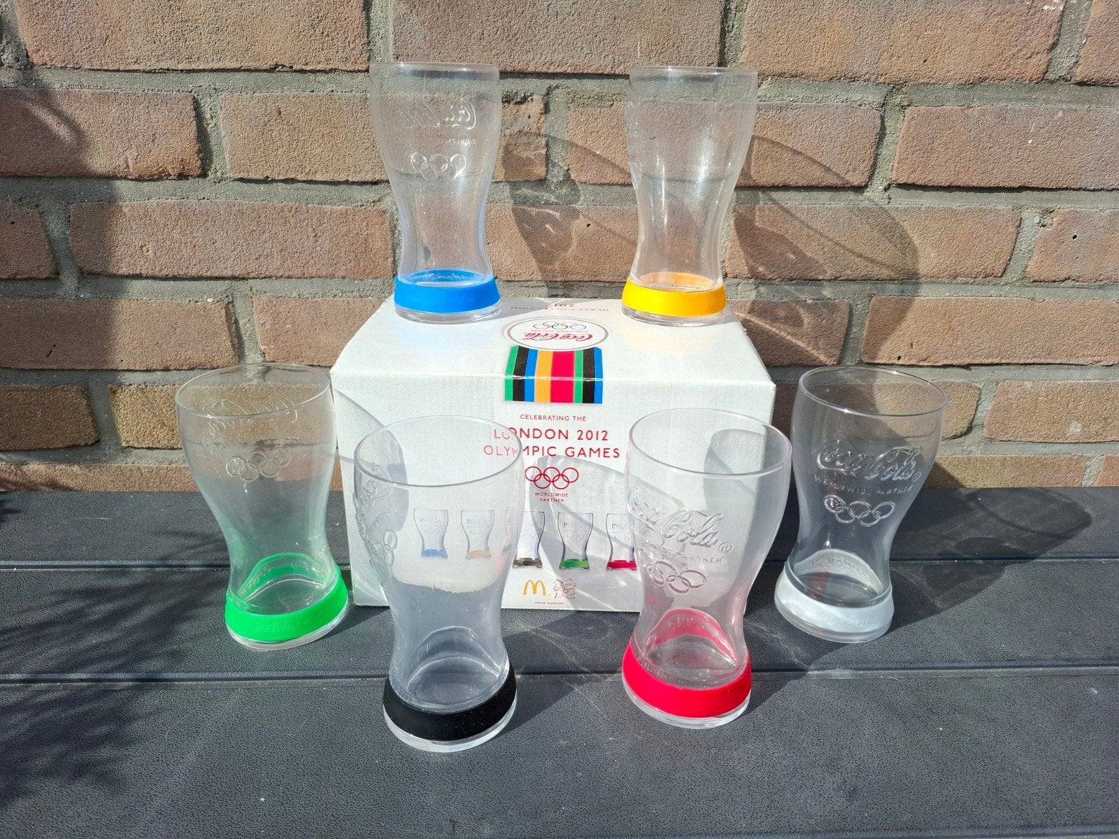 Spelen van Londen 2012. coca-cola mac Donald, Ophalen of Verzenden, Nieuw, Frisdrankglas