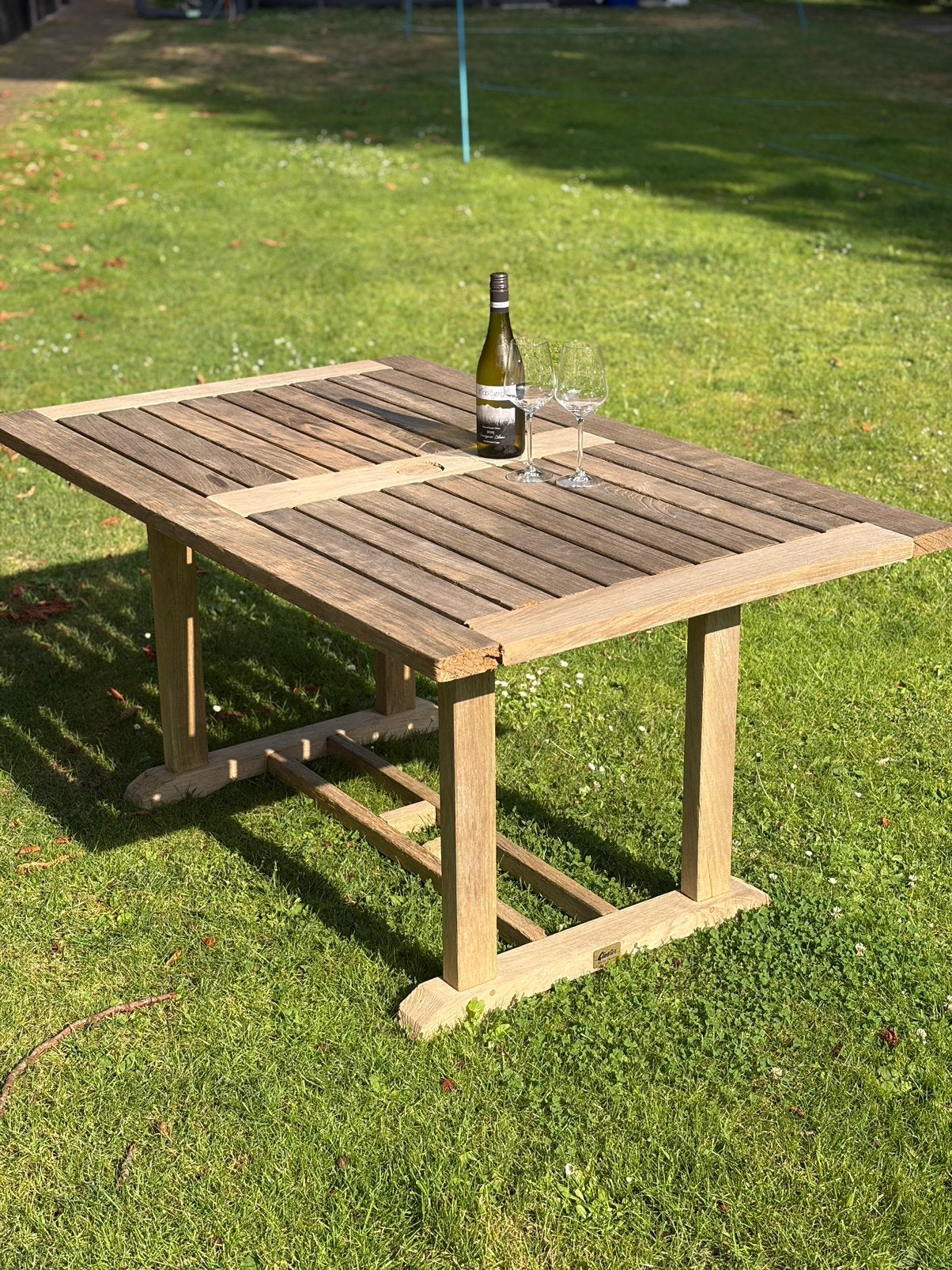 Gebruikte Gloster tafel, Ophalen, Gebruikt, Rechthoekig, Teakhout