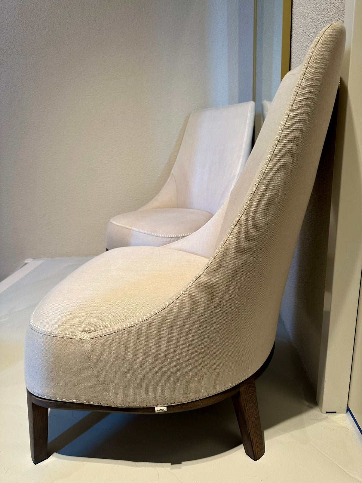 Maxalto in zeer licht Lila Febo by Antonio Citterio set, Antiek en Kunst, Ophalen, 92 cm, Meerkleurig, Overige materialen