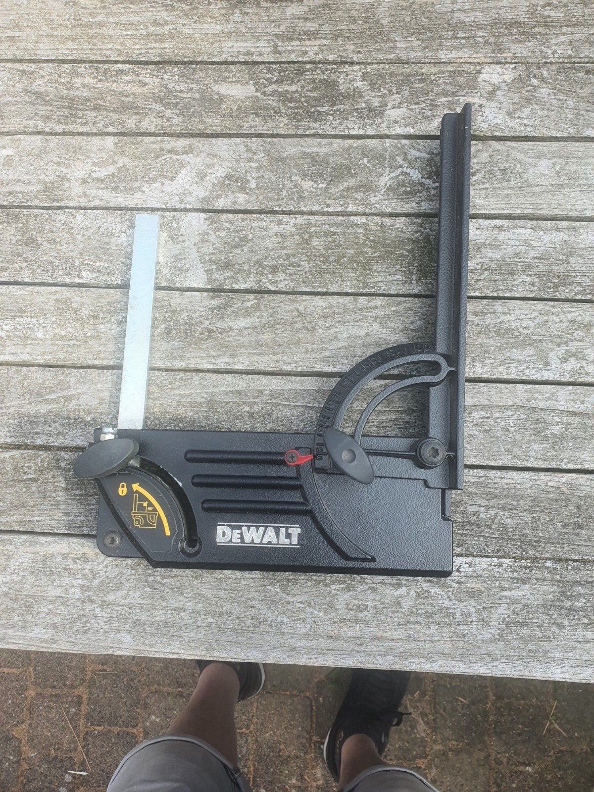 Dewalt zaag geleider
