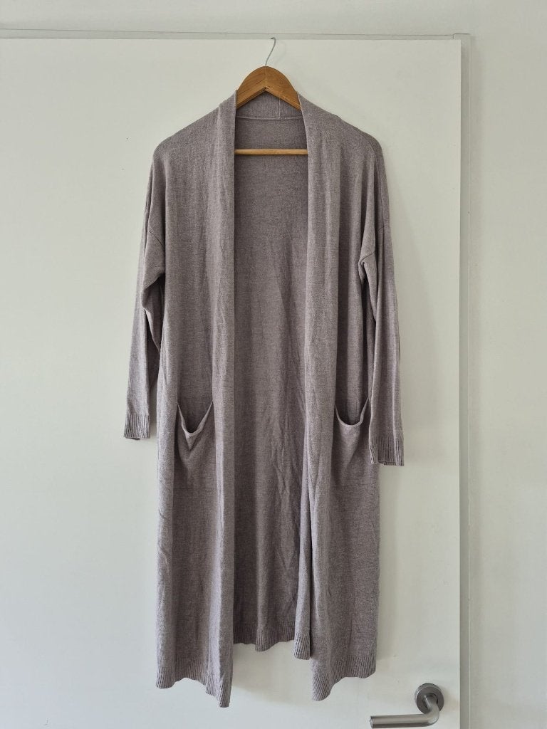Lang Vest Z&H Fashion maat L dames - bruin, Maat 38/40 (M), Bruin, Z&H Fashion, Ophalen of Verzenden