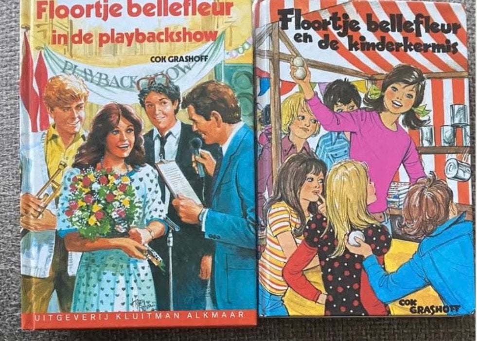 Boek 2 x Floortje Bellefleur boeken, Boeken, Ophalen of Verzenden, Zo goed als nieuw, Cok Grashoff, Fictie