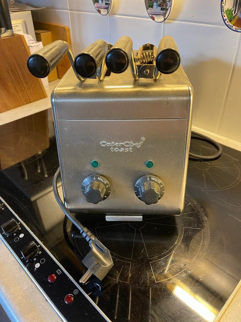 CaterChef Toast Broodrooster - Professioneel en Robuust, Ophalen, Gebruikt
