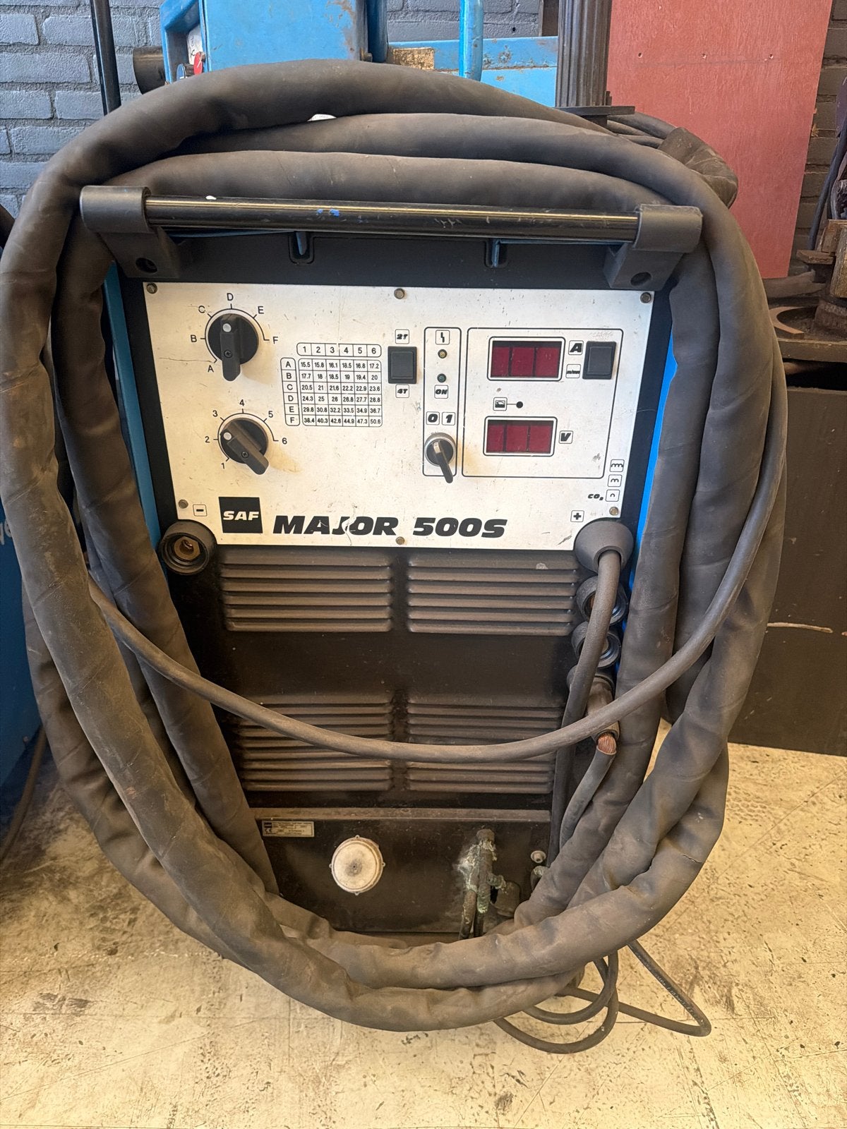 SAF Major 500S Lasapparaat - Krachtig en Betrouwbaar, Ophalen, Gebruikt, 250 ampère of meer, Overige typen