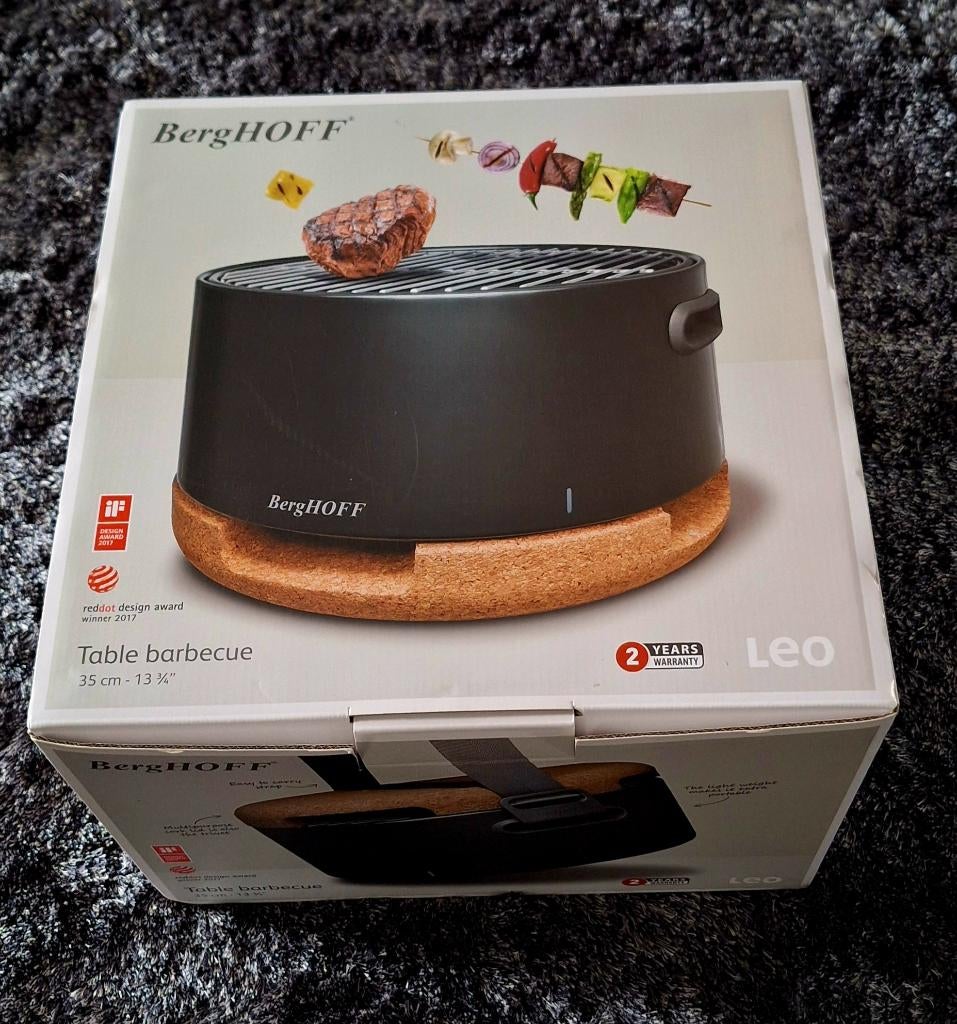 Nieuwe BergHOFF Leo Studio Line Tafel BBQ zwart, Tuin en Terras, Ophalen, Nieuw, BergHOFF