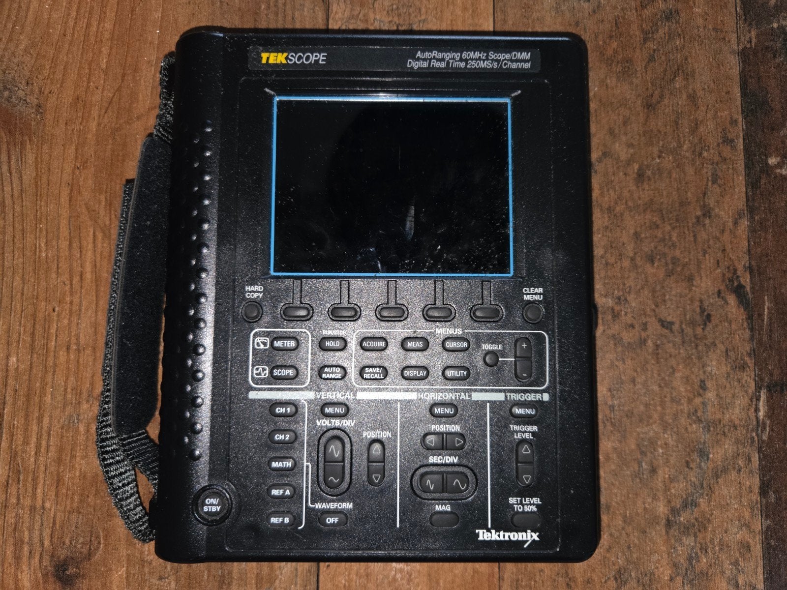 Tektronix TekScope THS720P Oscilloscope Multimeter, Doe-het-zelf en Verbouw, Meetapparatuur, Ophalen of Verzenden, Gebruikt, Multimeter