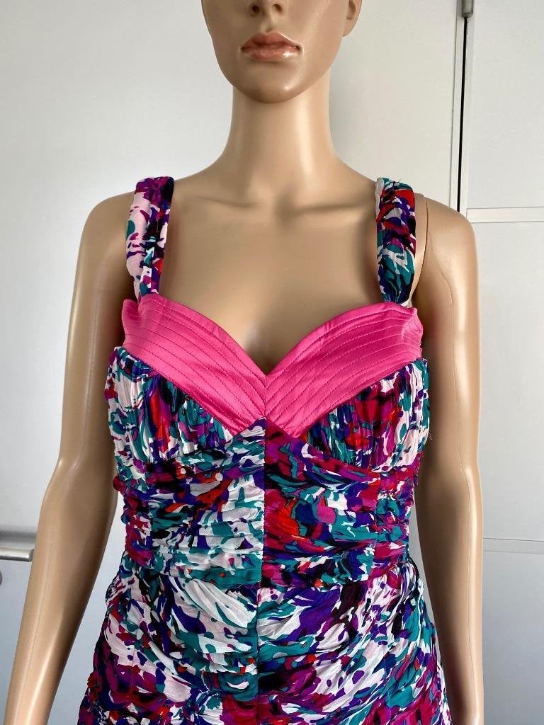 H345 Nieuw: Lipsy London mt S=36 jurk jurkje feestjurk roze, Nieuw, Ophalen of Verzenden, Maat 36 (S), Boven de knie