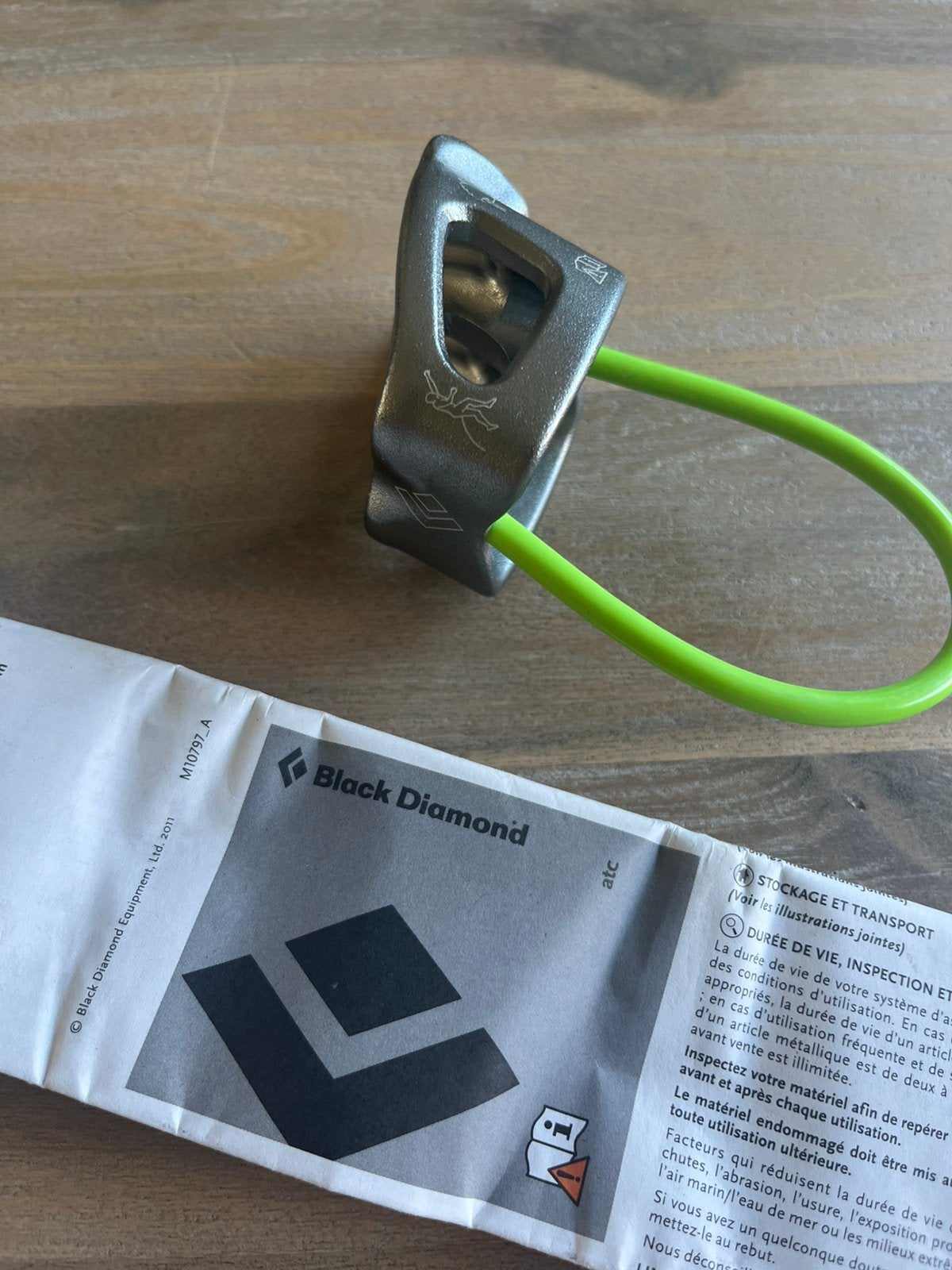 Black Diamond ATC XP, Ophalen of Verzenden, Zo goed als nieuw, Klimsport-accessoire