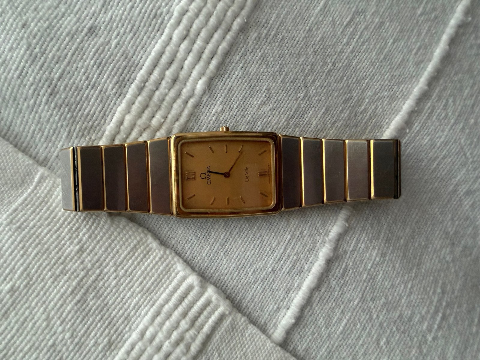 Omega De Ville Quartz Dameshorloge 1970 Handopwindbaar, Overige merken, Gebruikt, Polshorloge, Ophalen of Verzenden