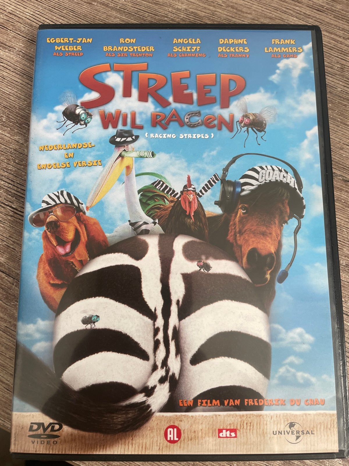 Streept Wil Racen DVD - Familie Animatie Film, Bonusmateriaal, Animatie, Alle leeftijden, Nederlands