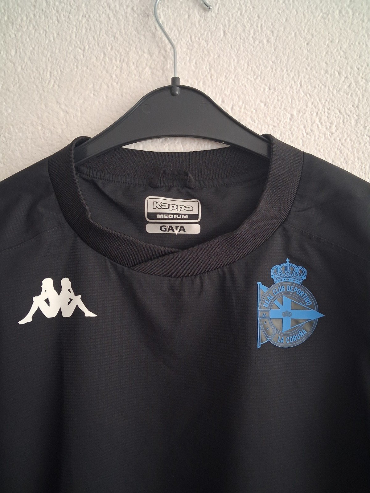 Kappa Deportivo La Coruña trainingstop maat M, Kleding | Heren, Sportkleding, Kappa, Maat 48/50 (M), Zwart, Ophalen of Verzenden