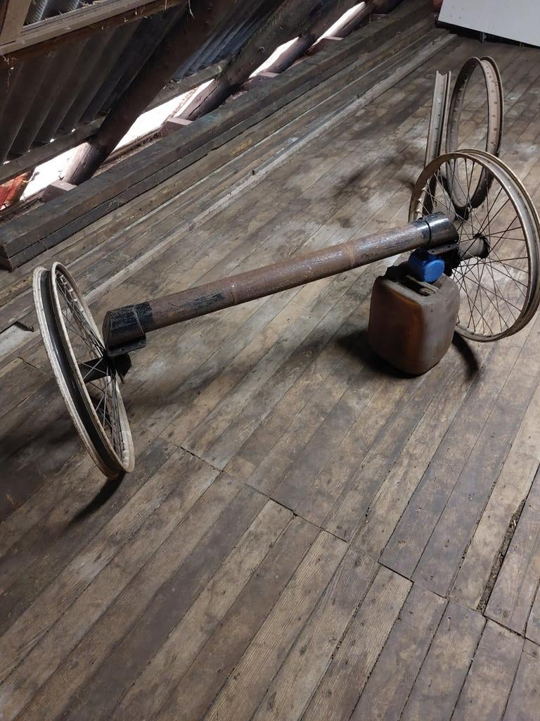 Oude Bakfiets onderdelen, Ophalen of Verzenden, Gebruikt, Overige typen, Overige merken