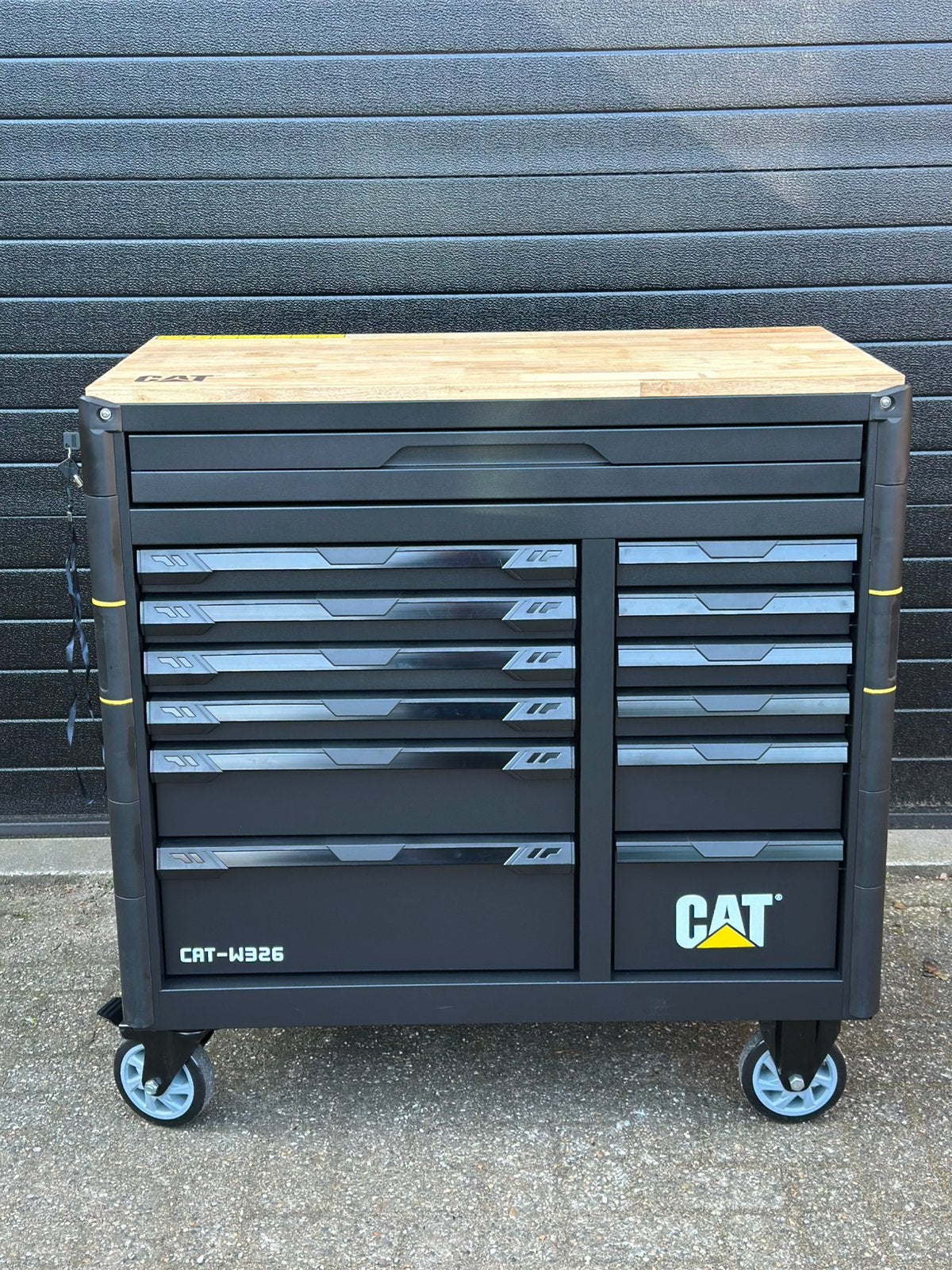Cat caterpillar gereedschapwagen w326 gevuld gereedschapkist, Ophalen, Gevuld, Zo goed als nieuw