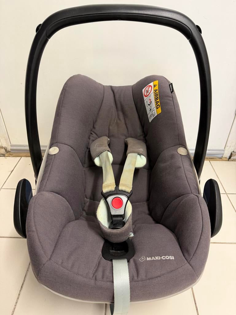 Maxi Cosi Pebble Plus. Gebruikt., Ophalen, Autogordel of Isofix, Gebruikt, Zijbescherming