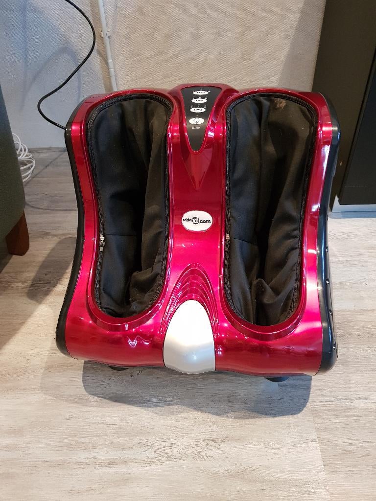 Shiatsu voet- en kuit massageapparaat rood, Ophalen, Nieuw, Apparaat