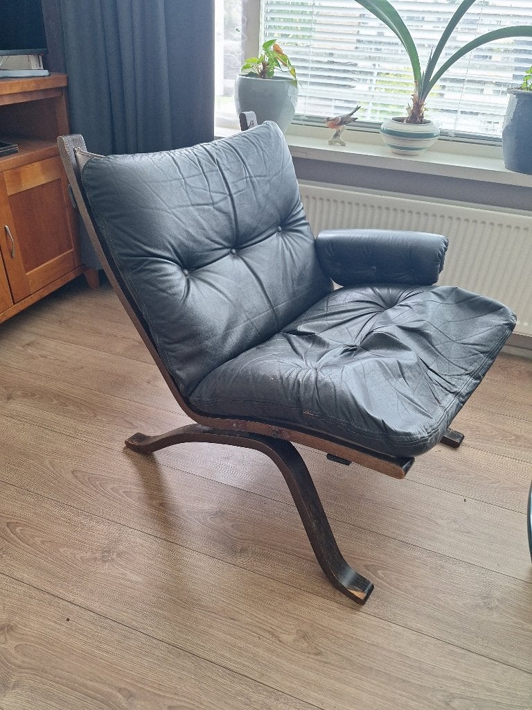 Westnofa Siesta loungestoel opknapper, Ophalen of Verzenden, Gebruikt, Hout