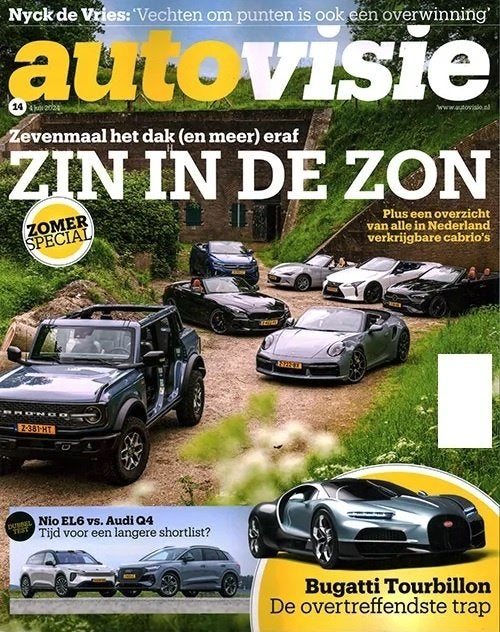 Autovisie 14 2024 : BMW Z4 - Mazda MX5 - Smart Roadster, Ophalen of Verzenden, Gelezen, Algemeen