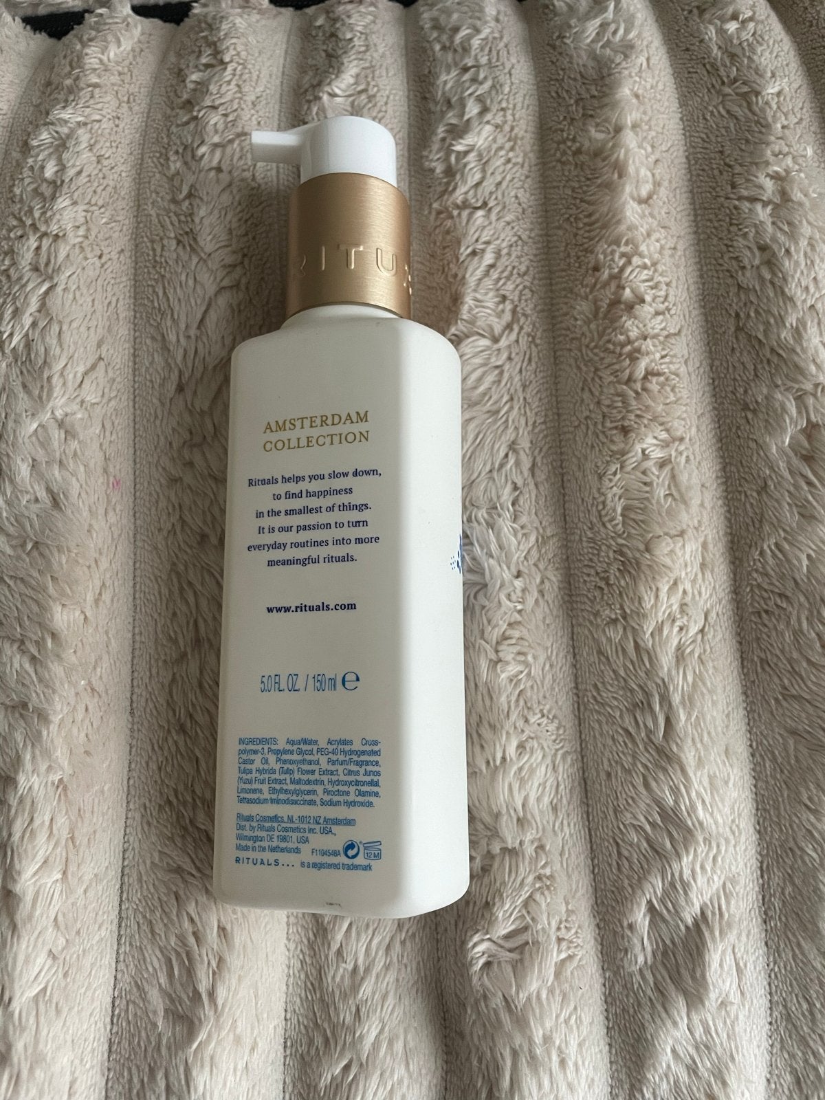 Rituals Hair Gel Tulip & Yuzu (KLM Limited Edition), Ophalen of Verzenden, Nieuw, Gel, Wax, Haarlak of Mousse