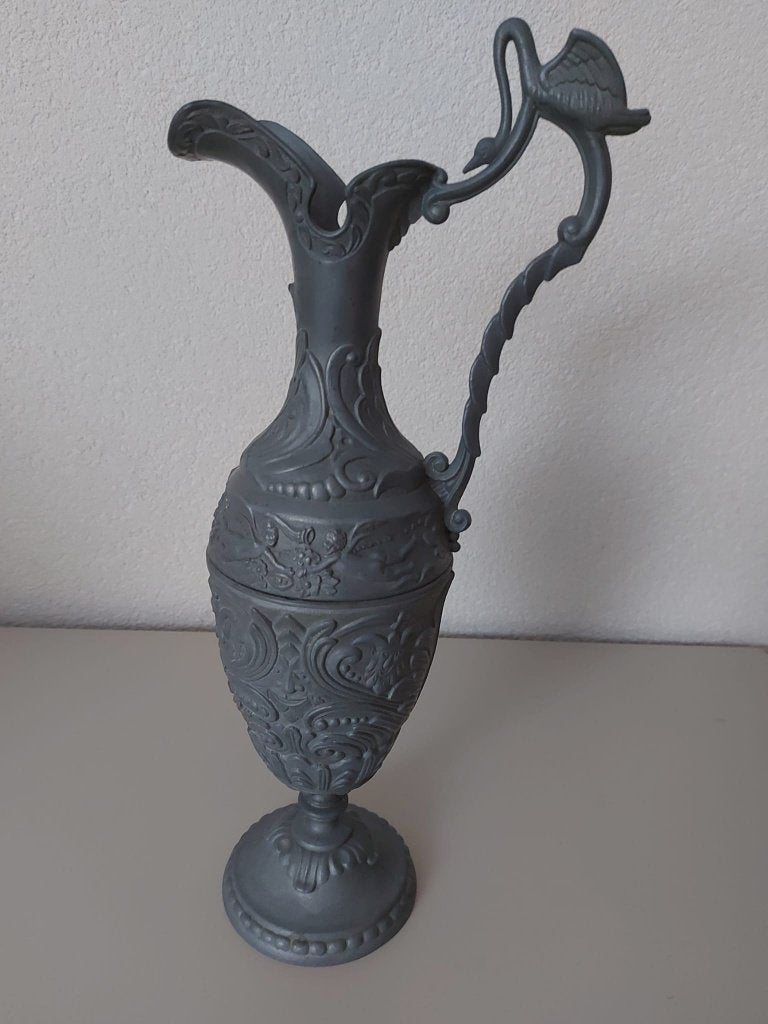 Prachtige Tinnen karaf, Antiek en Kunst, Antiek | Tin, Ophalen