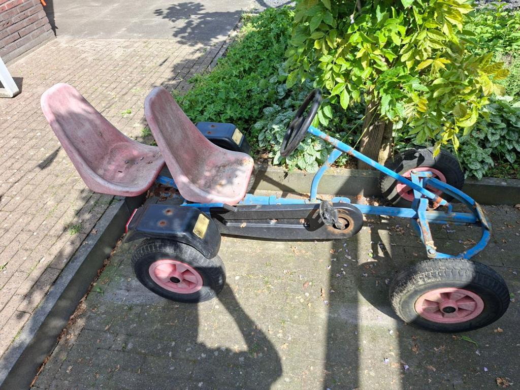 Skelter met duozit - Opknapper, rijdt nog prima!, Ophalen, Gebruikt, Overige merken, Duozit