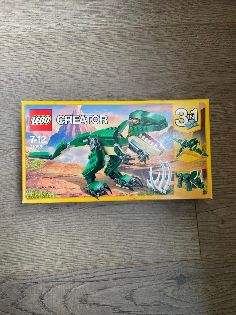 LEGO Creator 31058 Machtige Dinosaurus 3-in-1, Ophalen of Verzenden, Nieuw, Overige merken