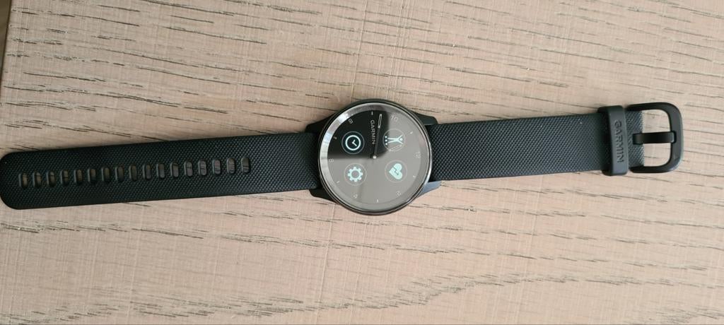 Garmin Vivomove Trend Smartwatch - Zo goed als nieuw, Zwart, Garmin, Ophalen of Verzenden, Zo goed als nieuw