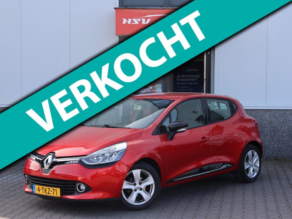Renault Clio 0.9 TCe Expression navi LM 4-deurs *144.000km*, Auto's, Renault, Voorwielaandrijving, Start-stop-systeem, 540 kg
