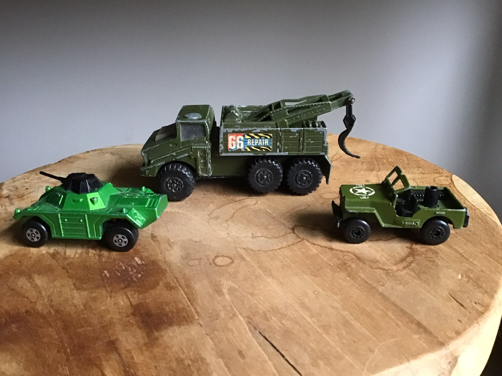 Matchbox legerauto,jeep,73 38 k-110,matchbox vintage auto, Verzenden, Gebruikt, Auto, Matchbox
