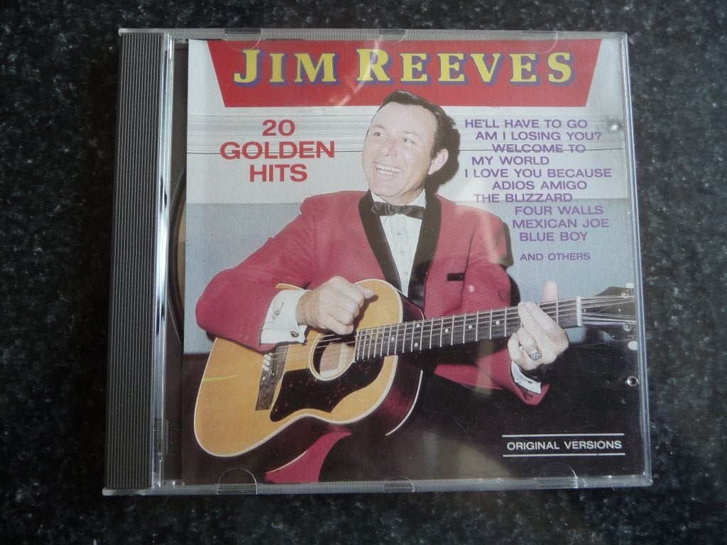 JIM REEVES - 20 golden hits, Ophalen of Verzenden, Zo goed als nieuw
