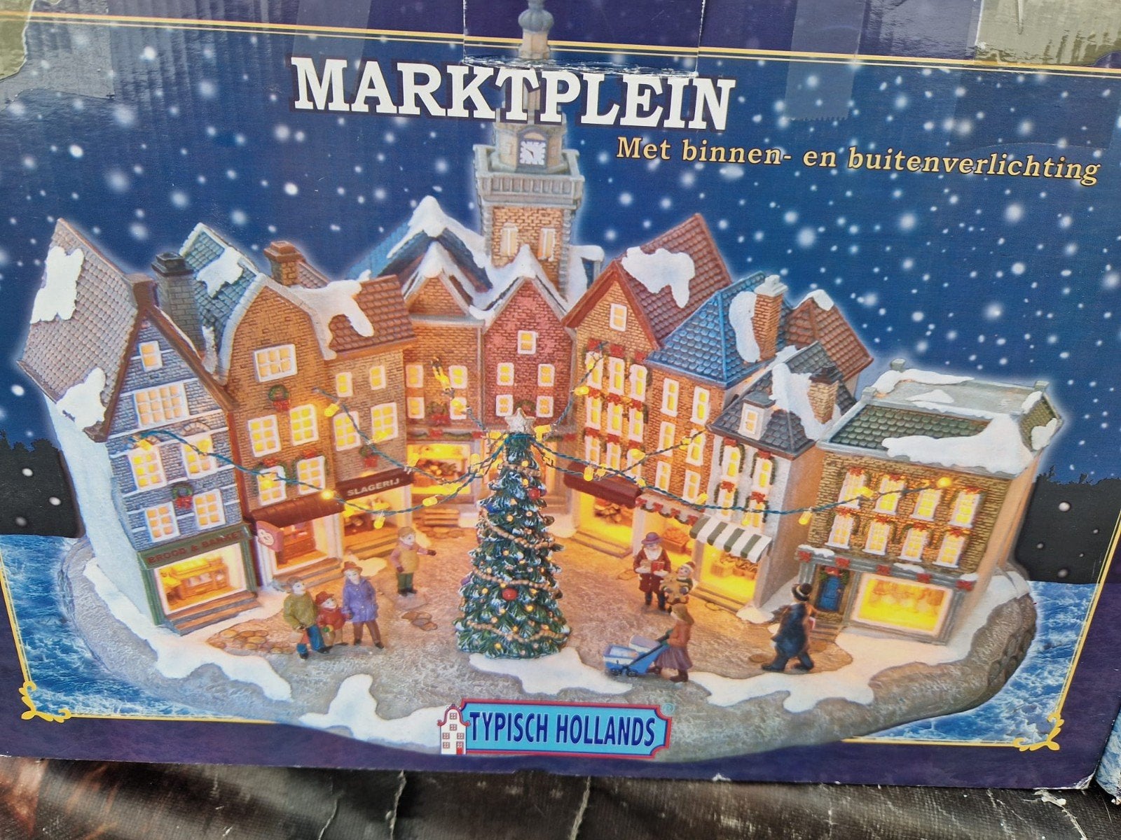 typisch hollands marktplein, Diversen, Ophalen of Verzenden