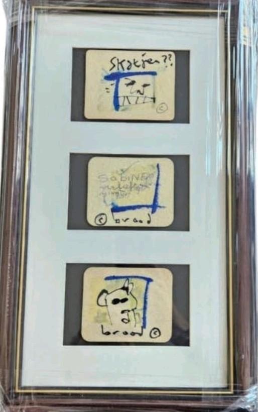Herman Brood Bierviltje's set van 3, Ophalen of Verzenden