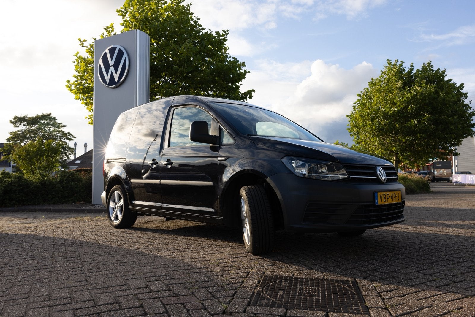 Volkswagen Caddy 2.0 TDI met BMT L1h1 75pk 2019, Auto's, Bestelauto's, Stof, 74 pk, 4 cilinders, Volkswagen