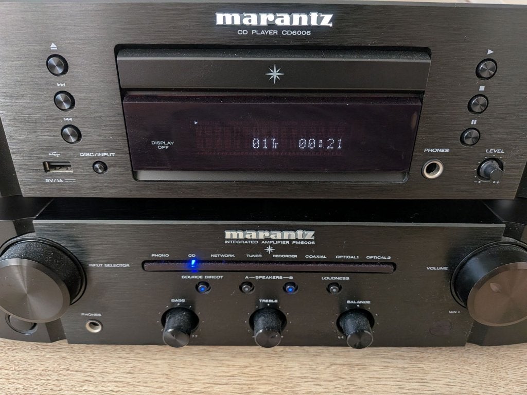 Marantz PM6006 Versterker + CD6006 CD-speler | Complete Set, Ophalen, Gebruikt, Cd-speler, Overige merken