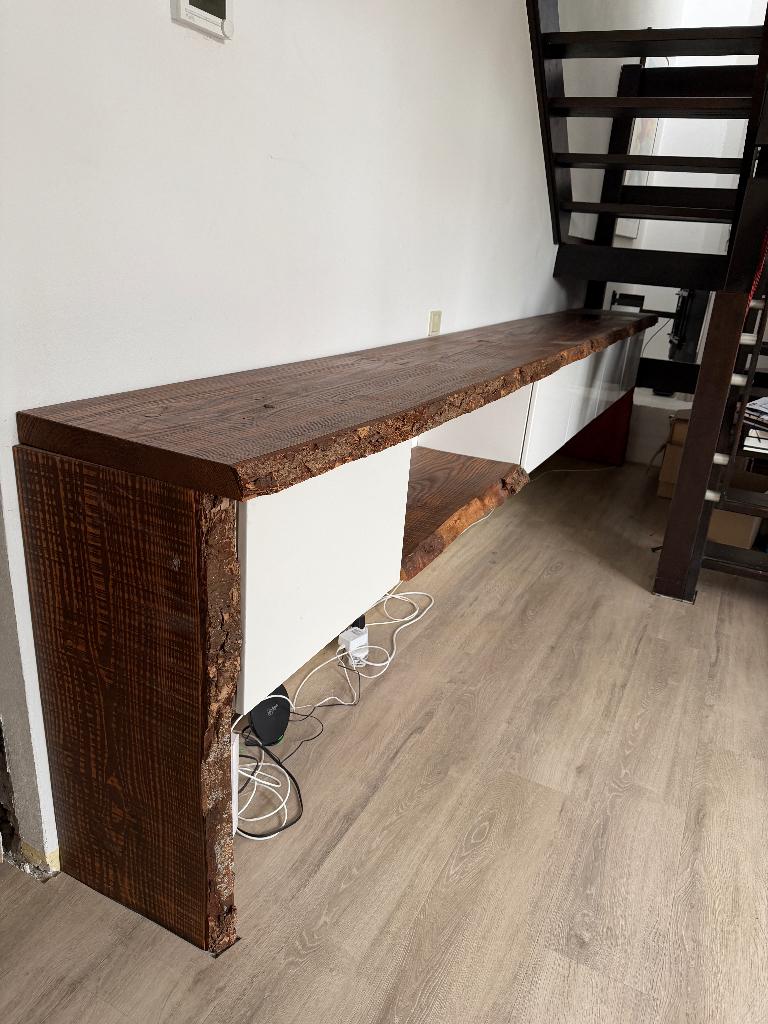 Wandkast van 4 meter lengte!!, Ophalen, 300 cm of meer, Zo goed als nieuw, Minder dan 100 cm