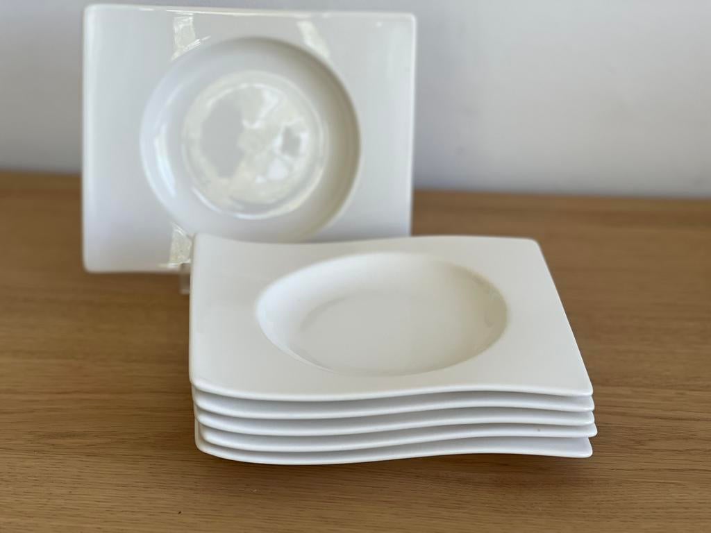 Villeroy & Boch - New wave - bordjes, Ophalen of Verzenden, Zo goed als nieuw, Bord(en), Overige stijlen