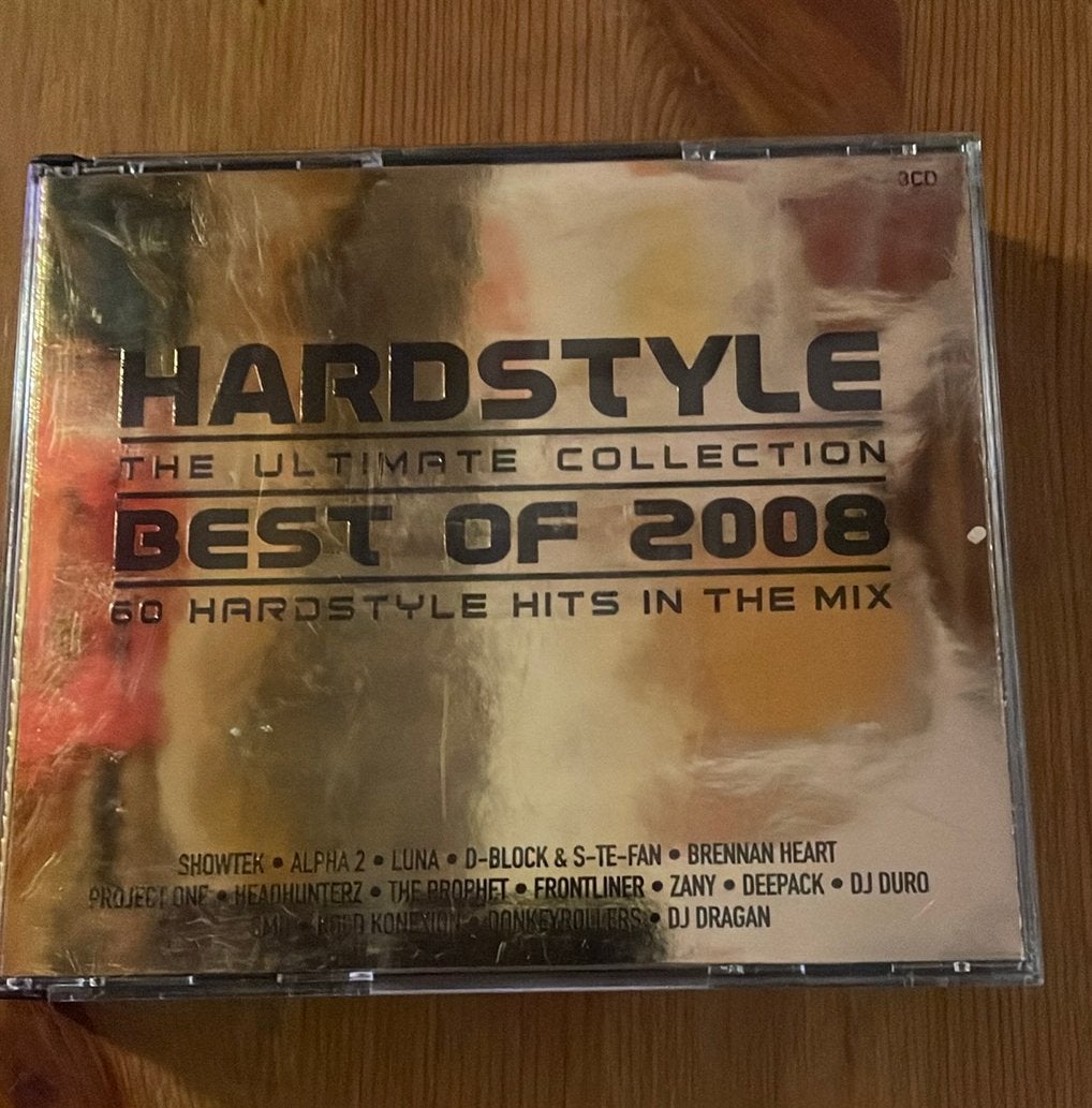 Hardstyle the ultimate collection best of 2008, Cd's en Dvd's, Ophalen of Verzenden, Zo goed als nieuw, Dance Populair