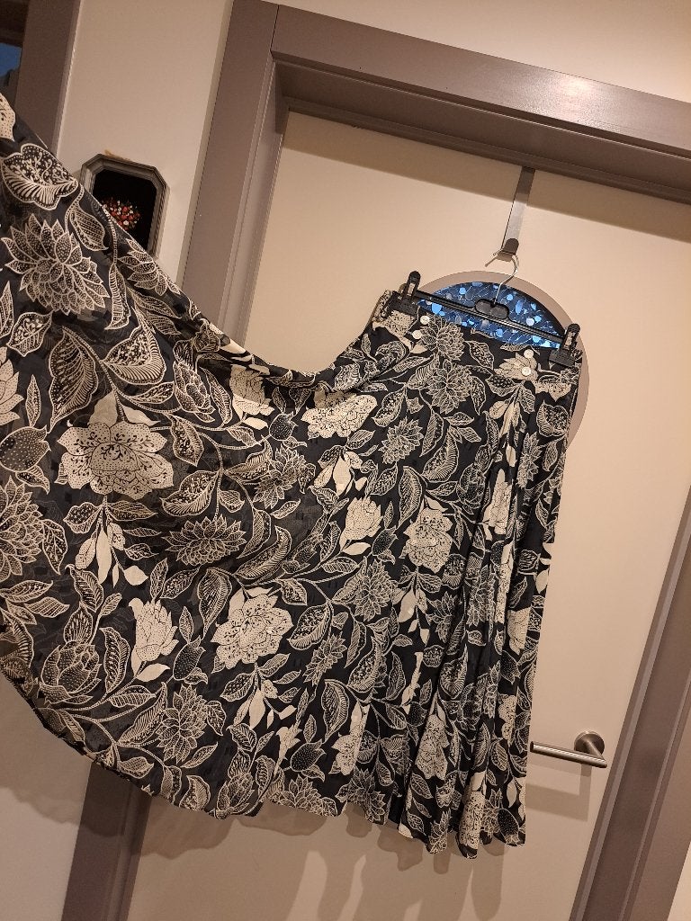 Alexander, sjieke wijde vintage rok, 36, maxi, Meerkleurig, Ophalen of Verzenden, Zo goed als nieuw, Maat 36 (S)