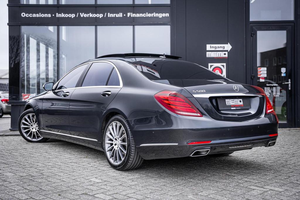 Mercedes S-klasse S500 HYBRID*LANG*MASSAGE*NAP*BURMESTER*PAN, Automaat, Achterwielaandrijving, Gebruikt, Euro 6