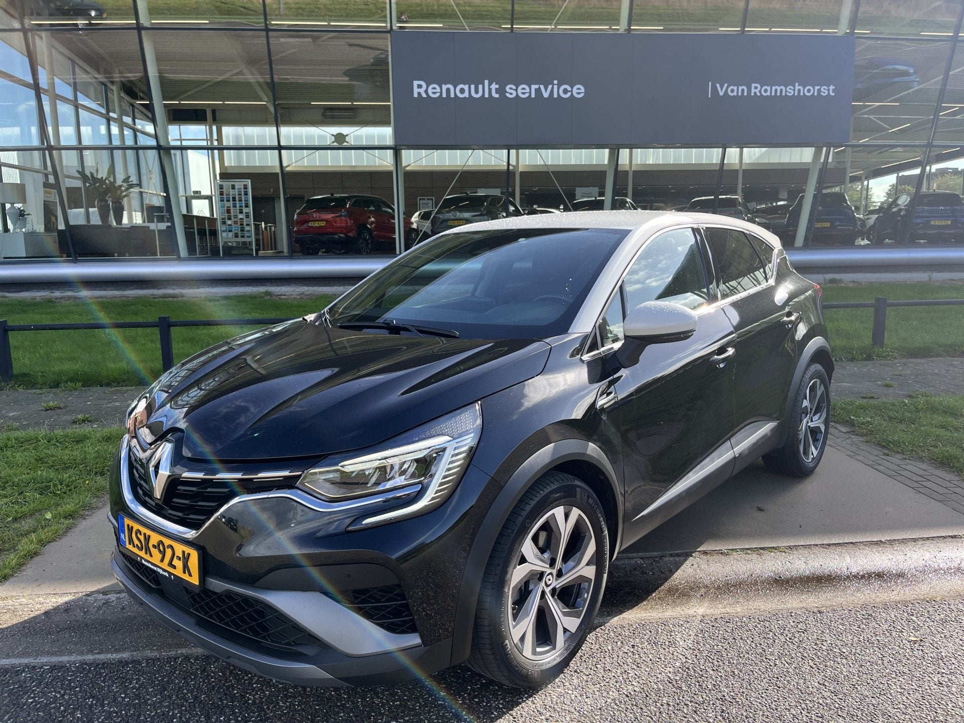 Renault Captur 1.6 E-Tech Hybrid 145PK R.S. Line / Camera /, Auto's, Stof, Gebruikt, 4 cilinders, Overige brandstoffen
