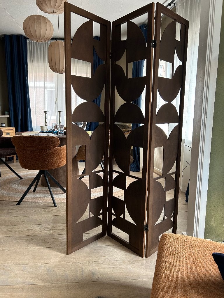 Houten design kamerscherm, Ophalen, Gebruikt