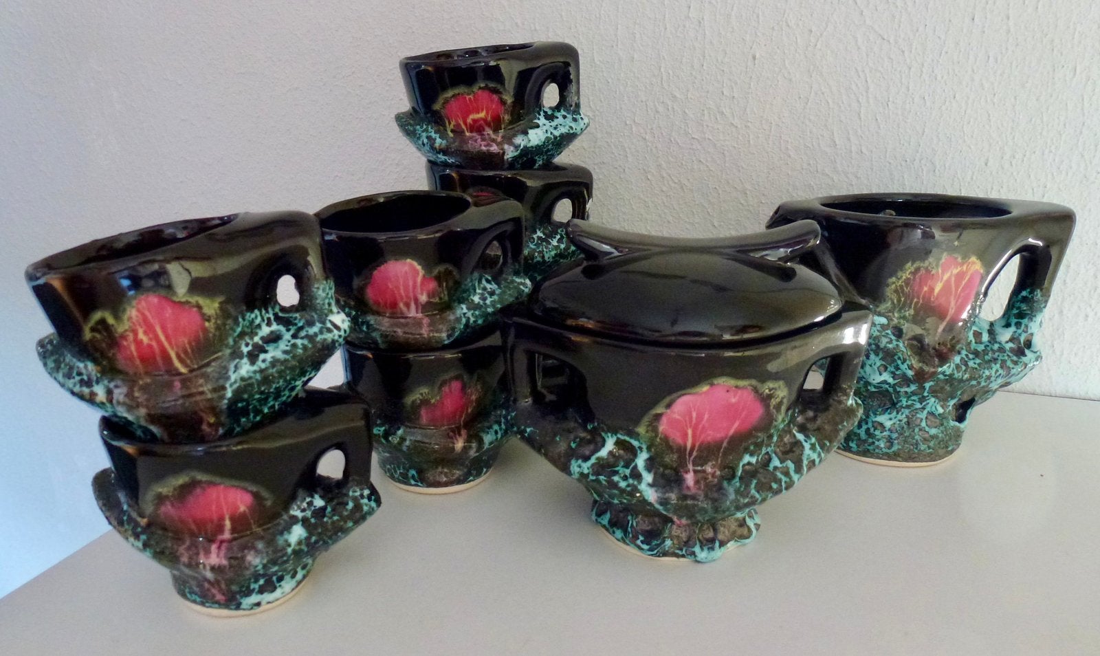 Servies, Ophalen of Verzenden, Zo goed als nieuw, Overige materialen