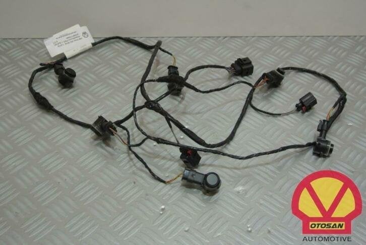 vw polo 2g kabelboom pdc + 6x pdc parkeersensor 2g0971104a