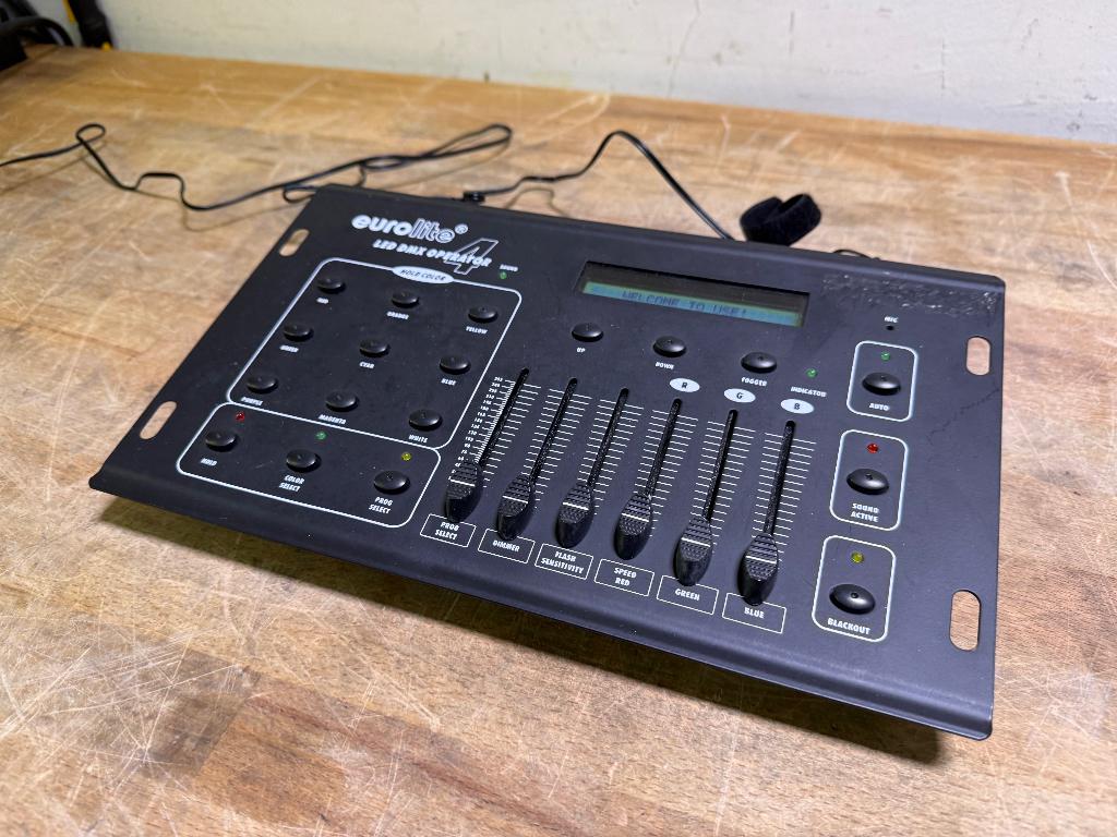 Eurolite LED DMX Operator 4 controller, Muziek en Instrumenten, Licht en Laser, Ophalen of Verzenden, Gebruikt, Licht