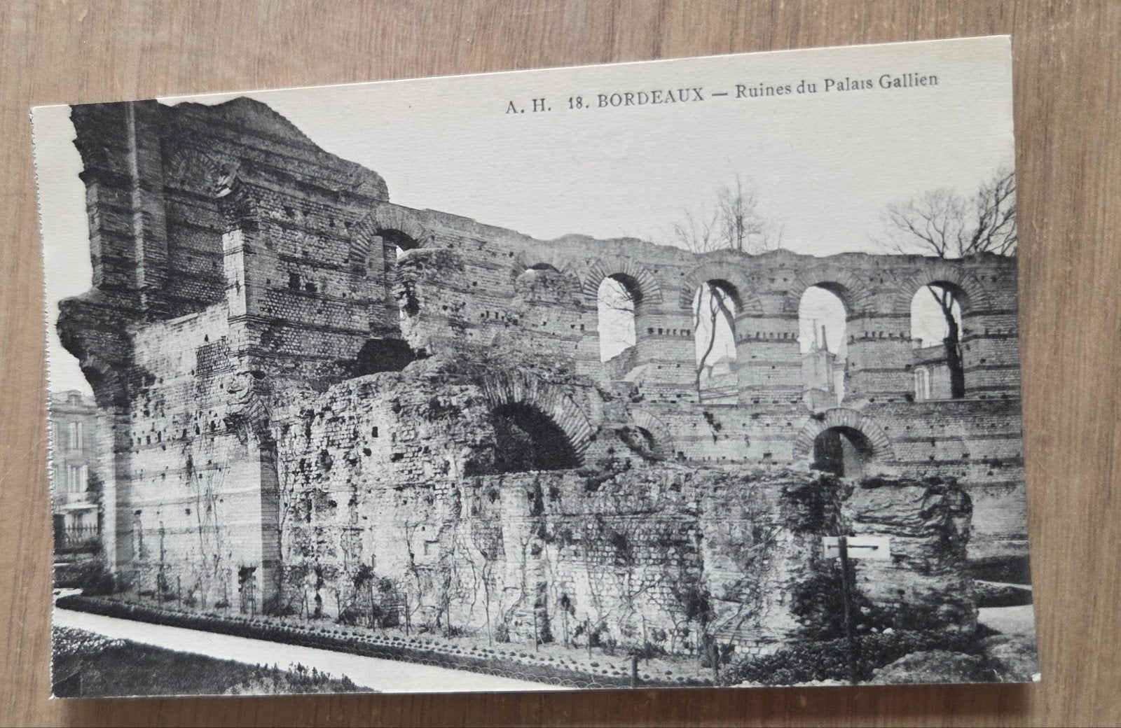 A Ansichtkaart Bordeaux - Ruïnes du Palais Gallien, Ophalen of Verzenden, Voor 1920, Ongelopen, Frankrijk