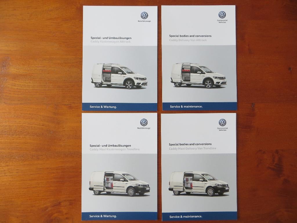 Volkswagen informatiekaarten: Caddy Maxi Kastenwagen, Van, Ophalen of Verzenden, Nieuw, Volkswagen