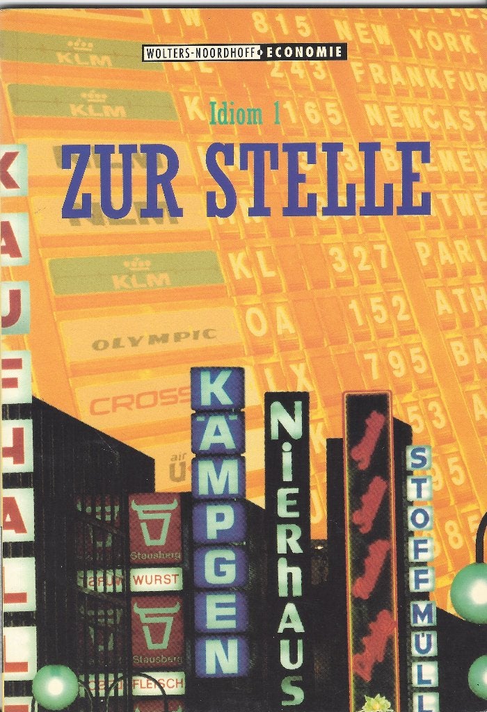 ZUR STELLE- Idiom 1-Handelskorrespondenz- Biesma e.a *NIEUW*, Ophalen of Verzenden, MBO, Alpha, Nieuw