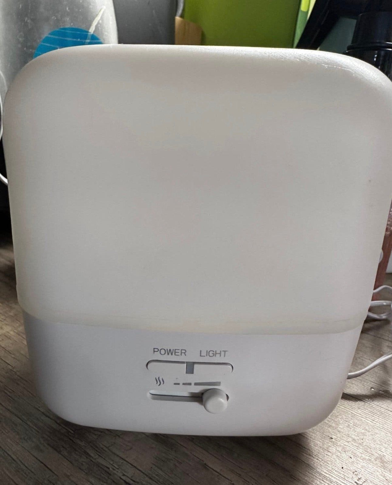 Aroma diffuser cube, Ophalen of Verzenden, Zo goed als nieuw, Luchtbevochtiger